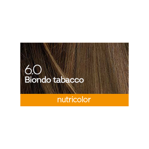 BIOKAP NUTRICOLOR TINTA  6.0 BIONDO TABACCO 140 ML