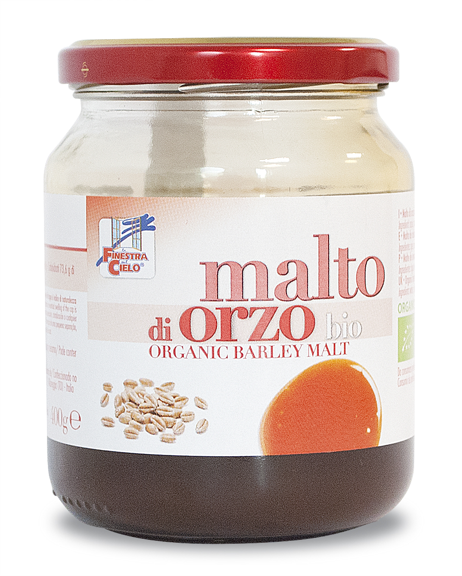 Estratto Di Malto D Orzo Biosapori - MALTO DI ORZO 400gr - LA FINESTRA SUL CIELO
