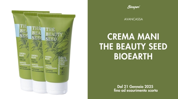 PROMOZIONE CREMA MANI THE BEAUTY SEED BIOEARTH