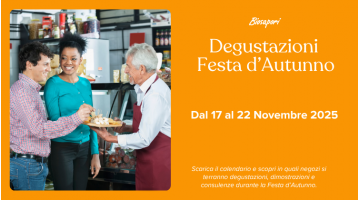 Degustazioni e consulenze nei negozi Biosapori: il calendario completo