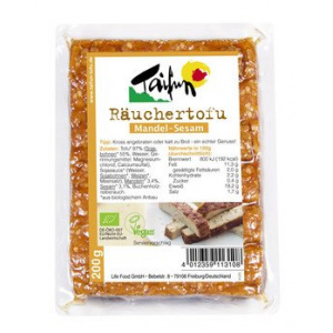 TOFU AFFUMICATO CON MANDORLE E SESAMO 200 GR -