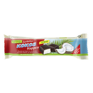 CIOCCOLATO FONDENTE CON RIPIENO AL COCCO 50gr -