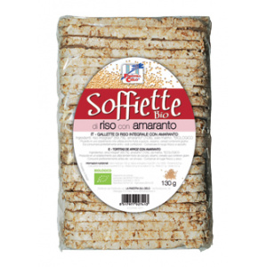 SOFFIETTE DI RISO CON AMARANTO 130gr - LA FINESTRA