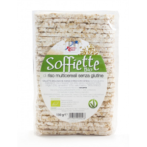 SOFFIETTE DI RISO MULTICEREALI 130gr - LA FINESTRA