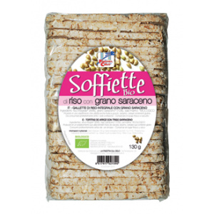 SOFFIETTE DI RISO CON GRANO SARACENO 130gr - LA