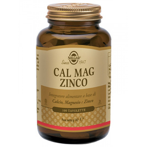 CAL MAG ZINCO 100tav - SOLGAR