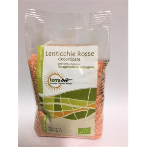 LENTICCHIE ROSSE 500 GR - TERRA BIO