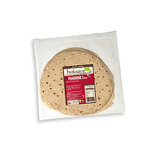 PIADINA DI FARRO INTEGRALE SENZA LIEVITO 250 GR -