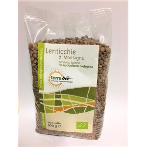 LENTICCHIE DI MONTAGNA 500 GR - TERRA BIO