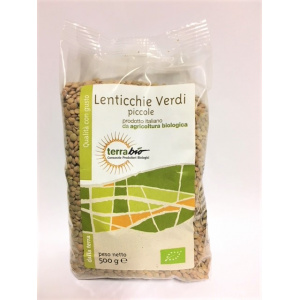 LENTICCHIE VERDI PICCOLE 500 GR - TERRA BIO