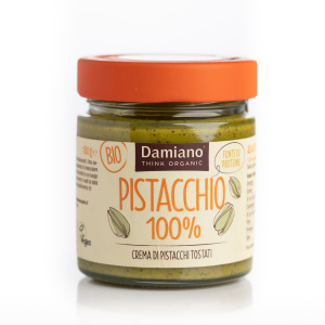 CREMA DI PISTACCHI TOSTATI BIO 180 GR - DAMIANO