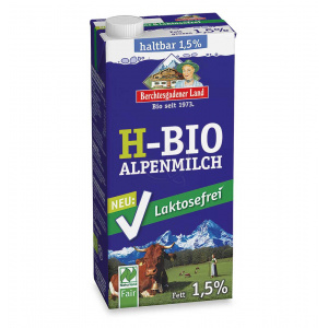 LATTE FRESCO SENZA LATTOSIO 1 LT - BERCHTESGADENER