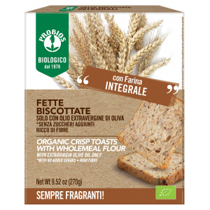 FETTE BISCOTTATE INTEGRALI 270gr - PROBIOS