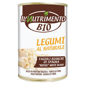 FAGIOLI BIANCHI DI SPAGNA 400gr - IL NUTRIMENTO