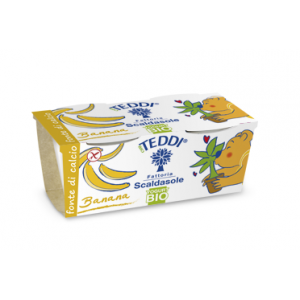 YOGURT INTERO TEDDI BANANA 2X115 GR - FATTORIA