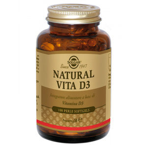 NATURAL VITA D3 100perle - SOLGAR