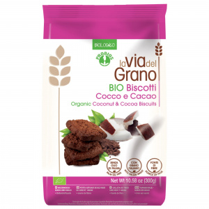 BISCOTTI COCCO E CACAO 300 GR - PROBIOS