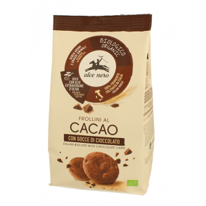 FROLLINI AL CACAO CON GOCCE DI CIOCCOLATO 300 GR -