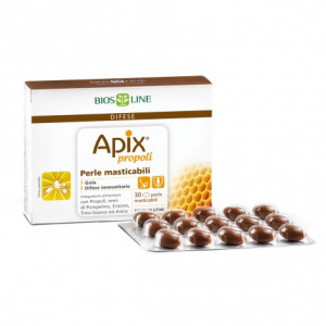 APIX PROPOLI PERLE MASTICABILI 30 - BIOSLINE