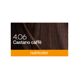 BIOKAP NUTRICOLOR TINTA  4.06 CASTANO CAFFE' 140ml
