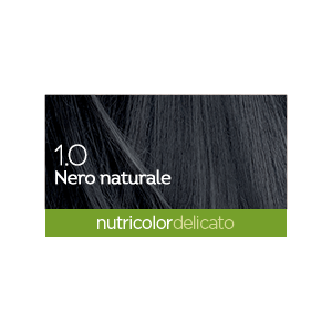 BIOKAP NUTRICOLOR DELICATO 1.0 NERO NATURALE 140