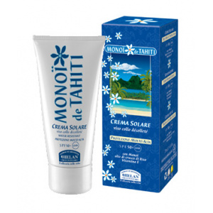 CREMA SOLARE SPF 50  MONOI DE TAHITI 75ml - HELAN