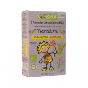 MEZZELUNE DI MAIS E RISO BIO  250g - ZEROTRE