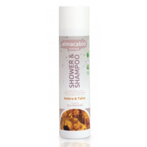 SHOWER E SHAMPOO AMBRA E TALCO 250ml - ALMACABIO