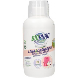 DETERSIVO PER LANA E CASSHMERE 500ml - BIOPURO