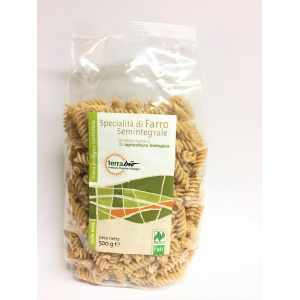 FUSILLI FARRO SEMINTEGRALI 500 GR - TERRABIO