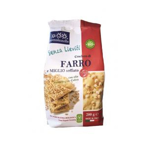 CRACKERS DI FARRO CON MIGLIO SOFFIATO 200g - SOTTO