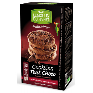 COOKIES AL CACAO CON PEPITE DI CIOCCOLATO 175gr -