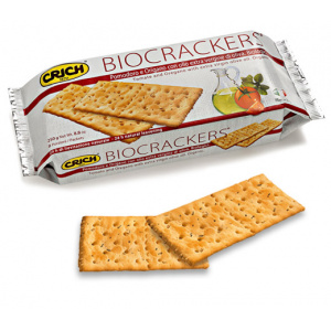 CRACKERS AL POMODORO E ORIGANO 250gr - CRICH