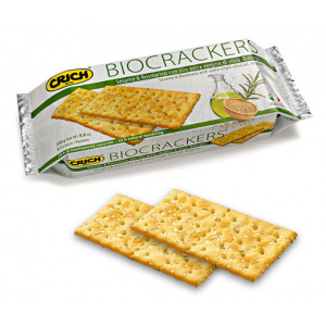 CRACKERS AL SESAMO E ROSMARINO 250gr - CRICH