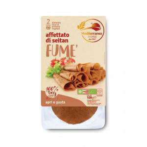 AFFETTATO DI SEITAN FUME' 100 GR - MEDITERRANEA