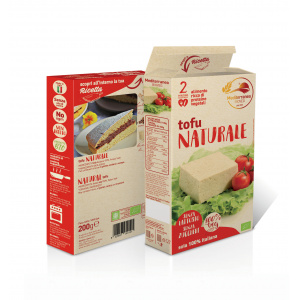 TOFU AL NATURALE 200 GR - MEDITERRANEA