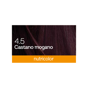 BIOKAP NUTRICOLOR TINTA 4.5 CASTANO MOGANO 140ml -