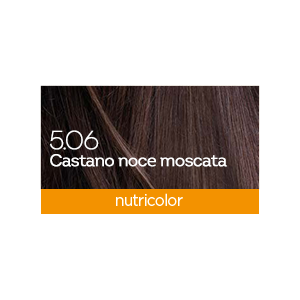 BIOKAP NUTRICOLOR TINTA  5.06 CASTANO NOCE MOSCATA