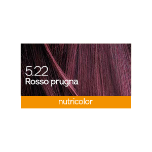 BIOKAP NUTRICOLOR TINTA  5.22 ROSSO PRUGNA 140 ML