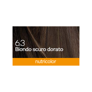 BIOKAP NUTRICOLOR TINTA  6.3 BIONDO SCURO DORATO