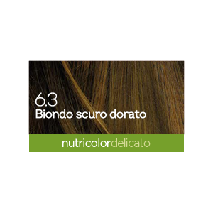 BIOKAP NUTRICOLOR DELICATO 6.3 BIONDO SCURO DORATO