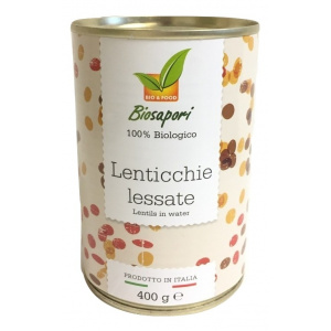 LENTICCHIE LESSATE 400gr - BIOSAPORI