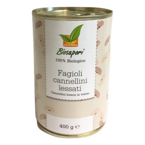 FAGIOLI CANNELLINI 400gr - BIOSAPORI