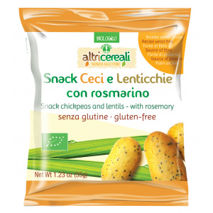 SNACK DI CECI E LENTICCHIE CON ROSMARINO 35 GR -