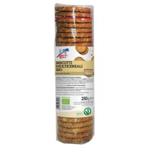 BISCOTTI MULTICEREALI 250gr - LA FINESTRA SUL