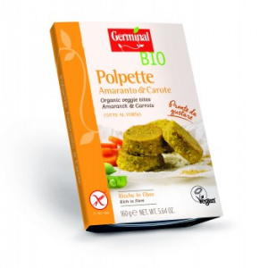 POLPETTE AMARANTO E CAROTE 160 GR - GERMINAL BIO