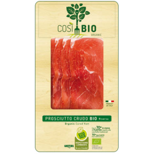 PROSCIUTTO CRUDO BIO RISERVA 80G - COSIBIO