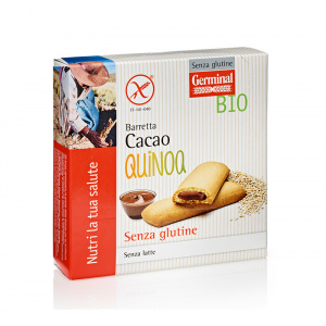 BARRETTA DI QUINOA AL CACAO SENZA GLUTINE 200 GR -