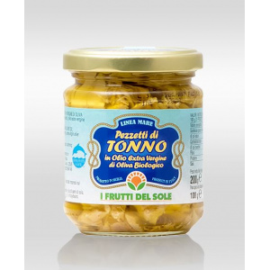 PEZZETTI DI TONNO IN OLIO EVO 200 GR - I FRUTTI