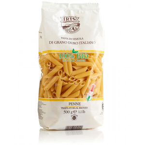 PENNE DI SEMOLA DI GRANO DURO 500 GR - IRIS La